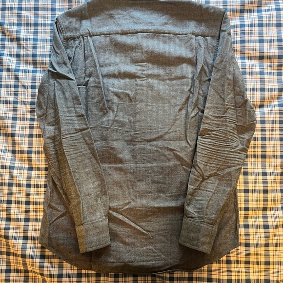 Club Monaco Herringbone Flannel Shirt - Picture 2 of 5